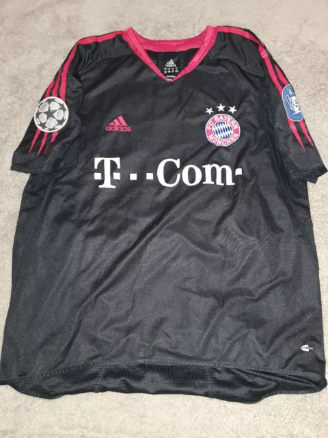 original Adidas Trikot Spielertrikot FC Bayern München Makaay CL used 095