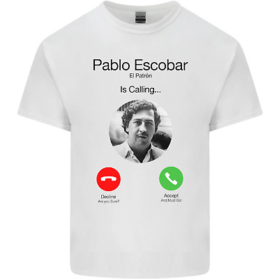 Pablo Escobar EL PATRONO sta chiamando Kids T-shirt per bambini