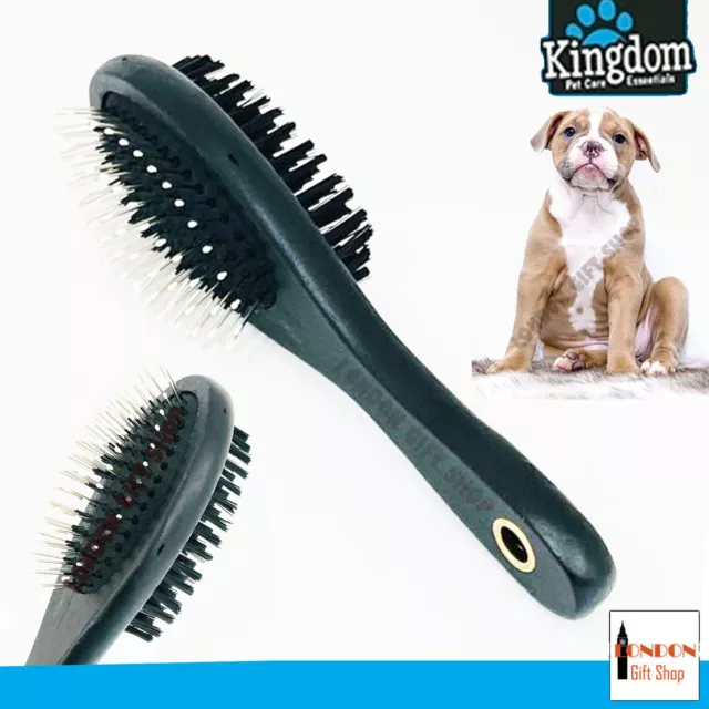 🔥 PET GROOMING BRUSH SHORT & LONG HAIR  Dog Cat Puppy Kitten Fur Shedding