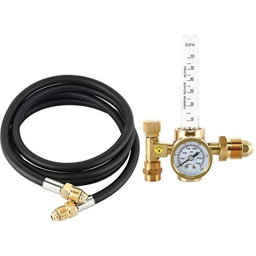 YaeTek Argon CO2 Mig Tig Flow meter Welding Weld Regulator Gauge Gas Welder ...