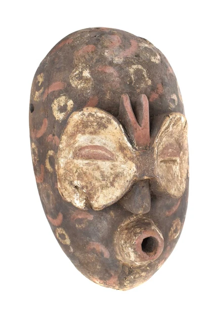 Bembe  Mask Alunga Congo African Art