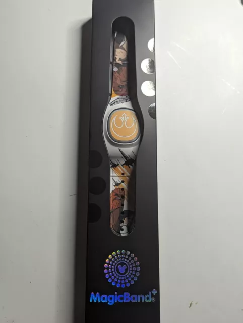 Disney Star Wars Rebels Han Solo Chewbacca Magic Band+ Plus Unlinked New