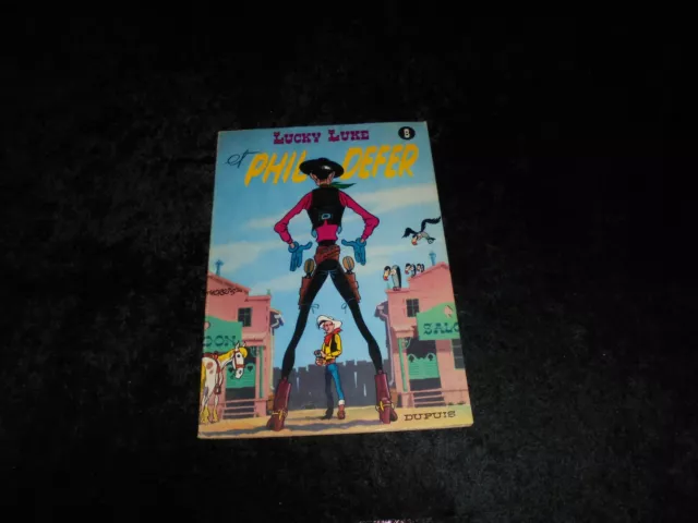 Morris : Lucky Luke 8 : Lucky Luke et Phil Defer Dupuis souple 1981