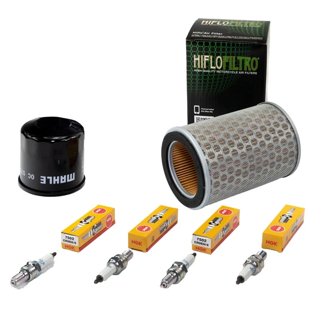 KIT TAGLIANDO BARDAHL XTM 15W50 FILTRO OLIO ARIA CANDELE KLE VERSYS - Foto 7