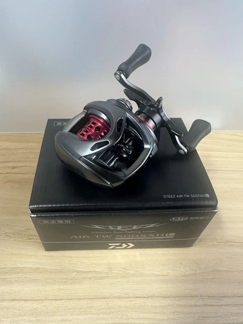 DAIWA STEEZ AIR TW 500XXHL Baitcasting Reel with IXA Zero