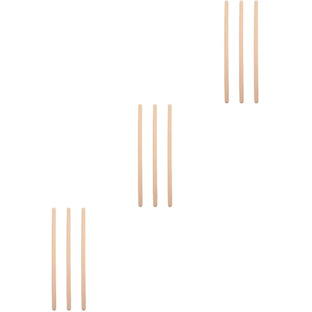 9 pezzi stick allenamento legno HumpYoga body stick correzione stick massiccio in legno