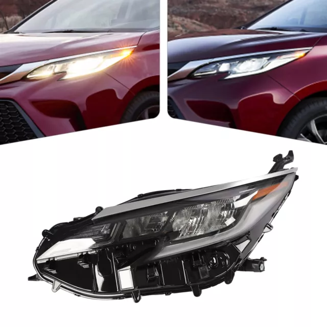 For Toyota Sienna XSE 2021-2022 Full LED Left Headlight Driver Side Headlamp