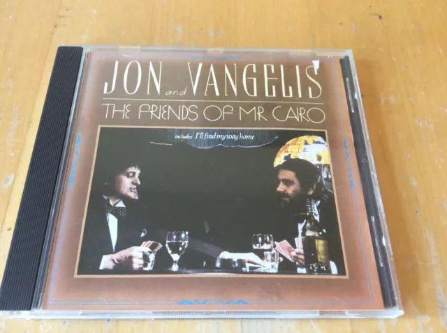 Jon And Vangelis The Friends Of Mr Cairo CD