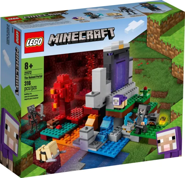 Lego Minecraft 21172 Il portale in rovina MISB