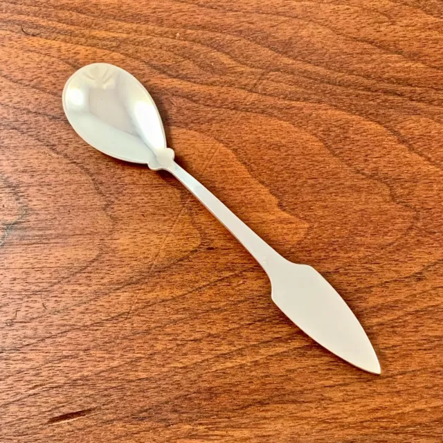 Conley For Shreve Crump & Low  Sterling Silver Hand Hammered Demitasse Spoon