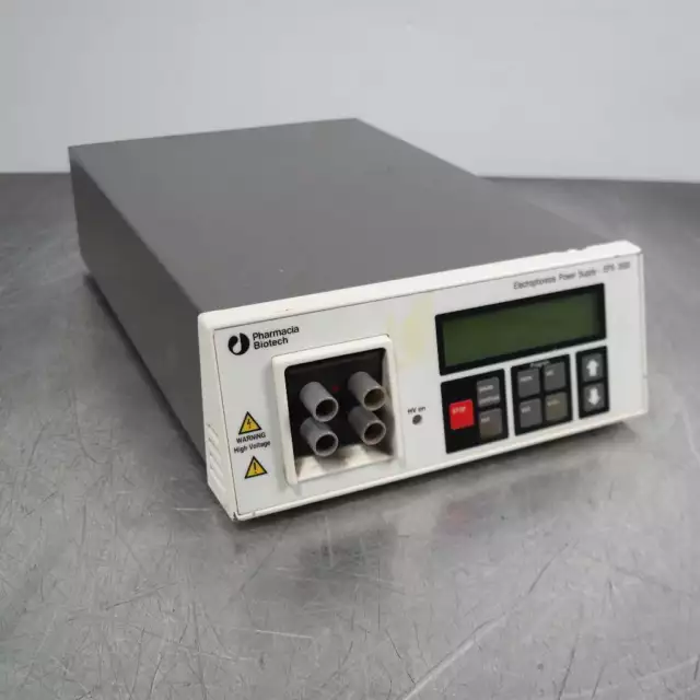 Pharmacia EPS 3500 Electrophoresis Power Supply V1.22 941107 / Voltage: 3500 VDC