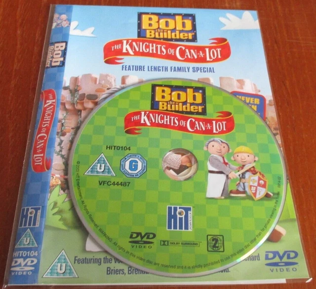 BOB THE BUILDER: Knights of Can-a-lot DVD (2003) cert U £2.00 - PicClick UK
