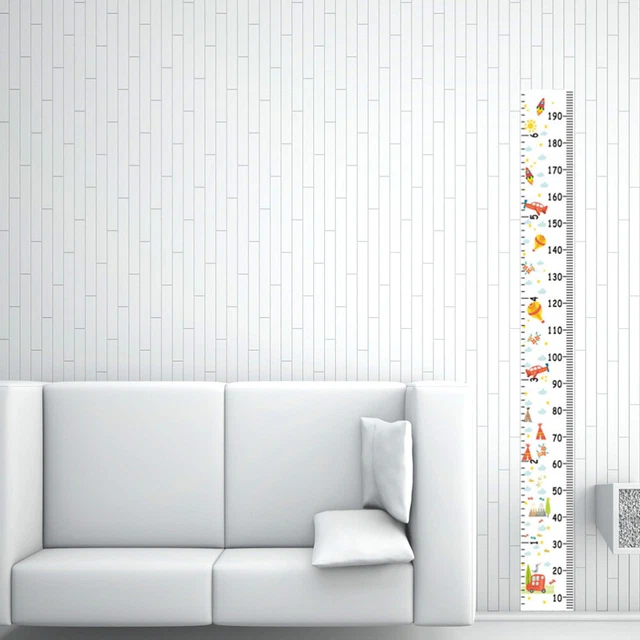 WALL RULER GROWTH Chart Height Growth Chart Wood and Canvas Baby Growth ...