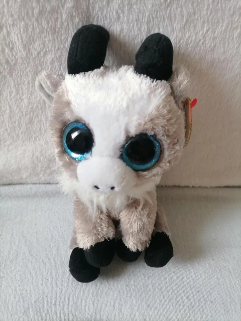 Ty Beanie Boo Boos GABBY Goat- 36843-Glittery Eyes-Regular 15cm