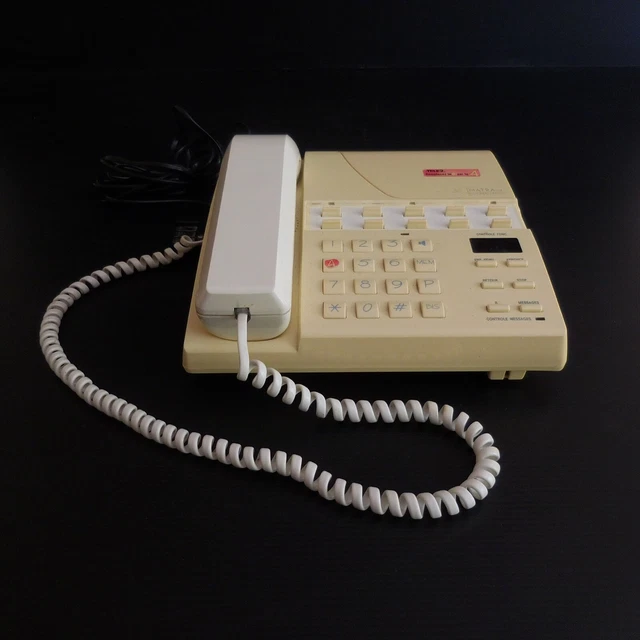 Téléphone Matra Communication Contact Ambiance : Le Fixe à Touches Vintage De 1975 !
