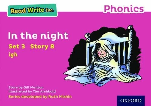 READ WRITE INC. Phonics: Pink Set 3 Storybook 8 In the Night by Gill ...