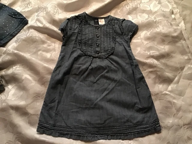 Immaculate Bundle Girls Clothes (9) Shorts/Dress/Skirt/Tops Etc Age 3/5 Years 6