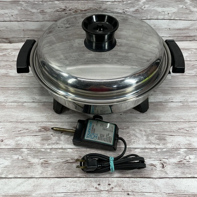 TOWNECRAFT LIQUID CORE Stainless Steel 11" Electric Skillet 92010 with
