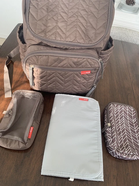 Skip and Hop diaper bag backpack Brown