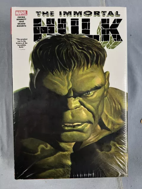 Marvel Comics IMMORTAL HULK OMNIBUS DM Alex Ross Cover (2023) Global Shipping