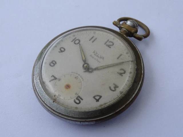 VERRE MONTRE POCHE GOUSSET DIAMETRE 40 Mm