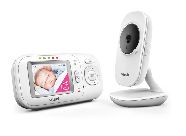 Vtech Bm2700 Single Camera Safe & Sound Video Audio 2.4Ghz Digital Baby Monitor