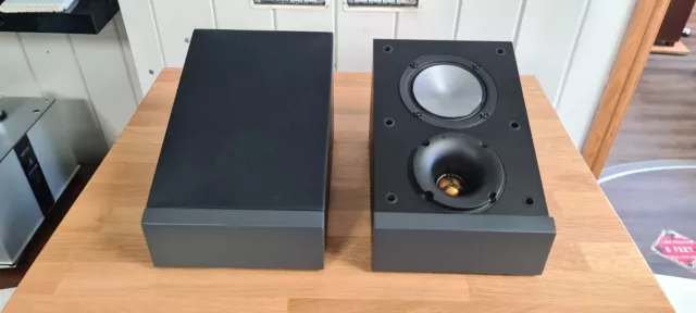 Monitor Audio Bronze AMS Dolby Atmos Speakers (Black) - Pair