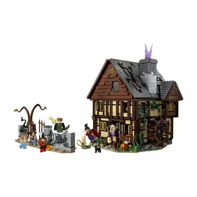 21341 Disney Hocus Pocus il cottage delle sorelle Sanderson Lego 2