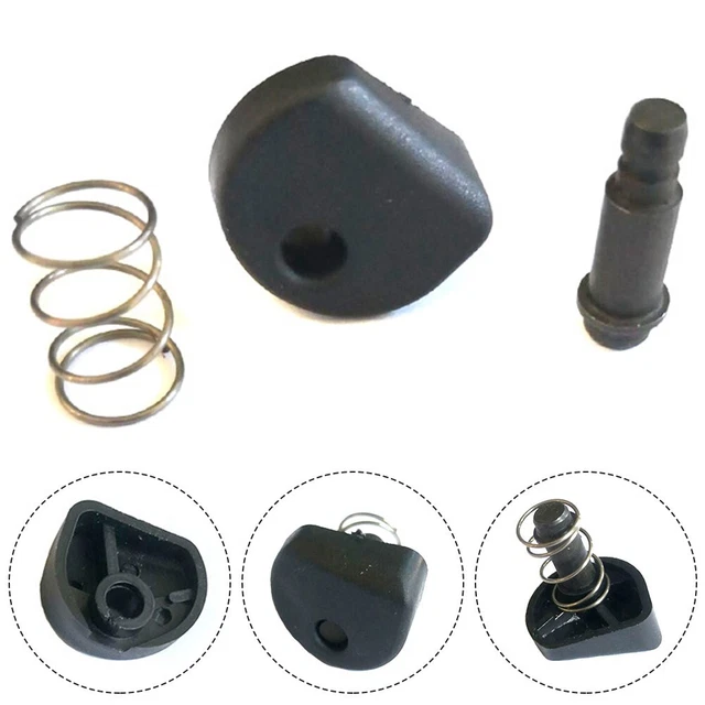Botón de bloqueo reparación resorte de repuesto accesorios para Makita 9523NB