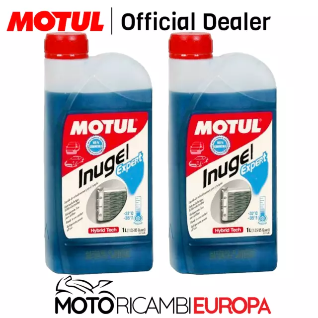 2 Litres Anti Freeze Ray Fluide Frigorigène MOTUL BMW Inugel Expert -37°C