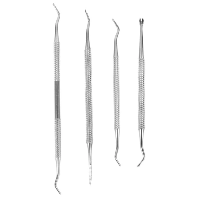4 pz strumenti per manicure pinze per cuticole kit per unghie tosatrici strumenti per unghie