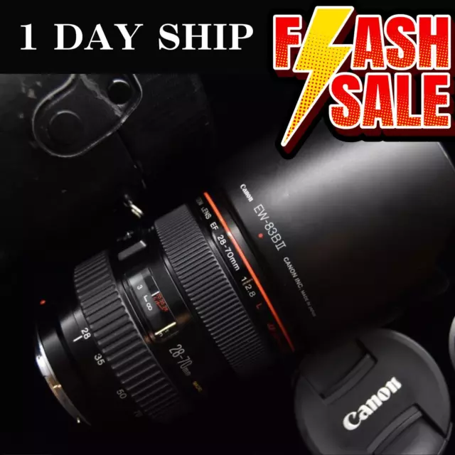 Canon Ef 28-70mm F/2.8 L USM Af Obiettivo Per EOS Supporto Da Giappone 【 Mint 】