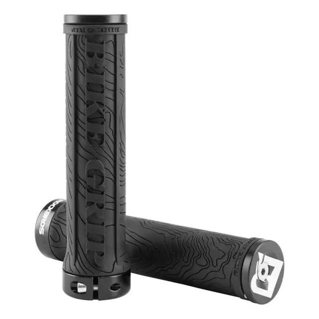 RockBros Bike Handle Bar Grips Rubber Cycling Double Lock-on MTB BMX Bike 22.2mm