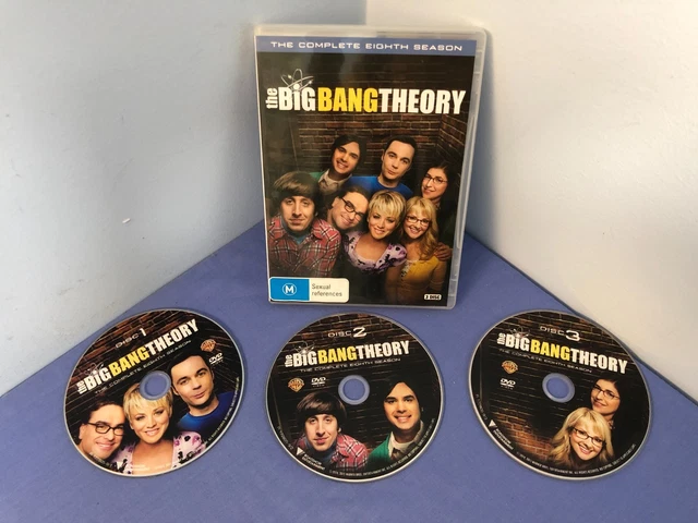 THE BIG BANG Theory 2007 TV Series Complete Season 8 Jim Parsons DVD R4 ...