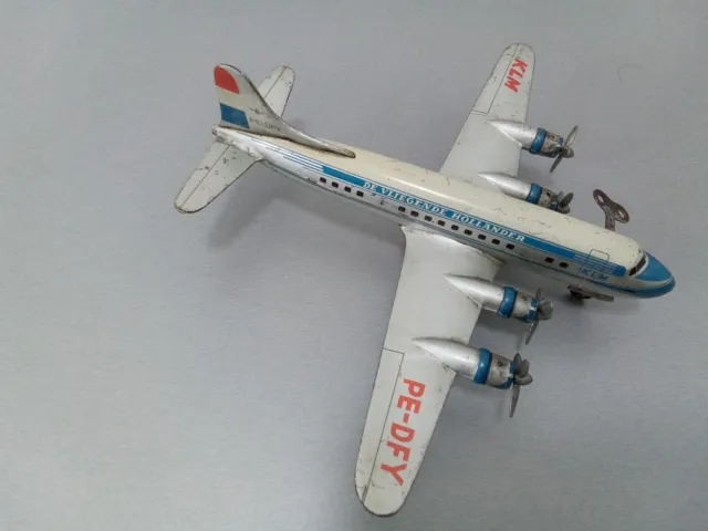 Arnold Blechflugzeug ,, DE VLIEGENDE HOLLANDER ,, DC 6B KLM top...