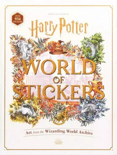 Harry Potter World of Stickers : Art from the Wizarding World Archive by Editors