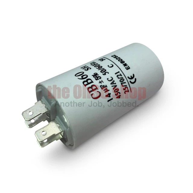 Condensateur De Marche 45uF 370V AC - Pour Moteurs, Ventilateurs, Compresseurs - Rond, 50x100mm