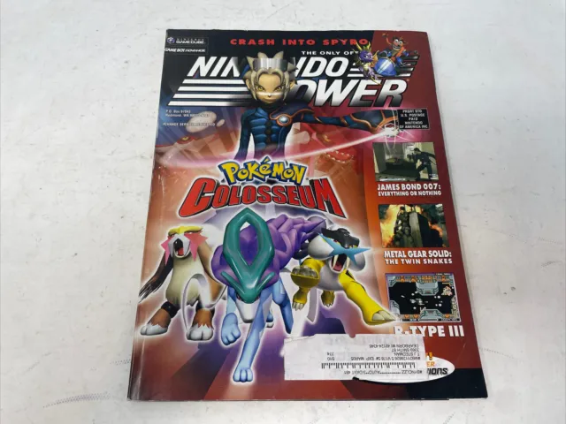 Nintendo Power Magazine # 178 April 2004 Pokemon, 007 Poster, Complete and Nice