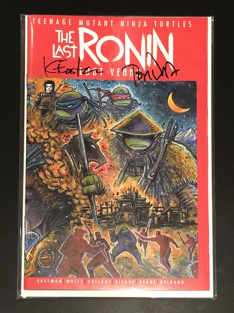 TMNT: The Last Ronin Lost Years #1 Cover B Signed Kevin Eastman Tom Waltz Comic