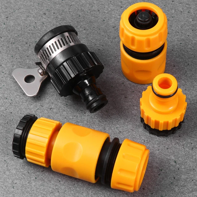 8 PCS/Set Passende Schnellkupplung Wasserschlauch Adapter Wasser Stoppen