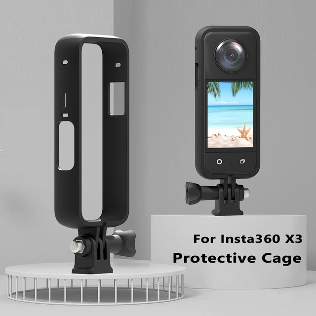 Plastic Frame Cage Replacement Parts Soft Frame Case Accessories for Insta360 X3