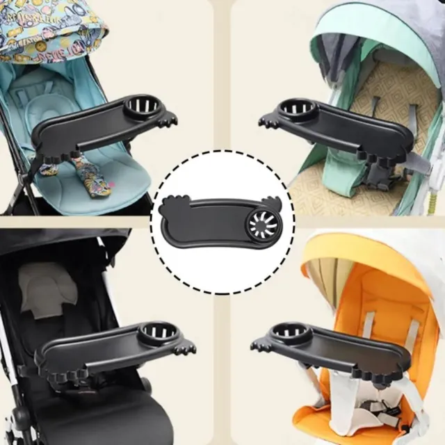 ABS Cart Pram Snack Tray Baby Stroller Dinner Table Tray  Infant