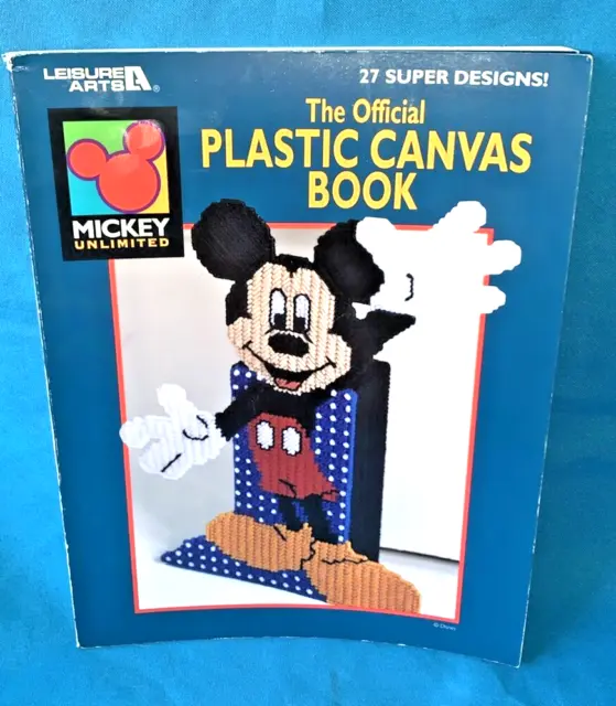 Libro de lona de plástico ilimitado de Disney Mickey