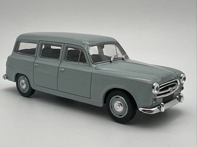 Miniature Peugeot 403 Bleue 1961 à L'échelle 1/43 Par Norev - Neuf - Modèle En Métal