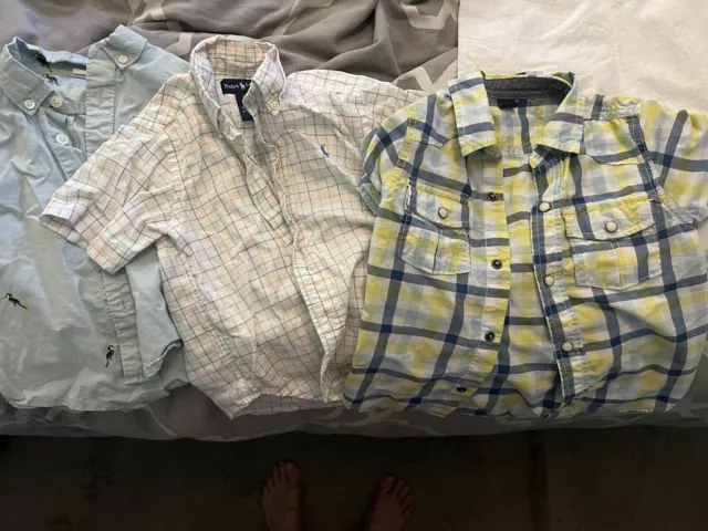 3T Formal Shirt toddler boys Lot Polo Ralph Lauren  Gap