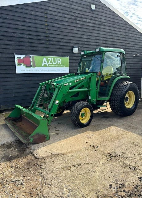 JOHN DEERE 4710 compact tractor with front loader and bucket £12,500.00 ...