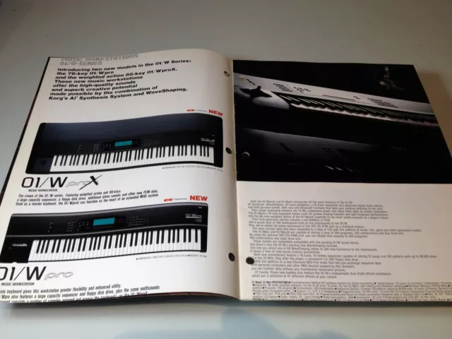 Korg Electronic Musical Instruments Catalog Vol #18 (1989)(Product Brochure) 3