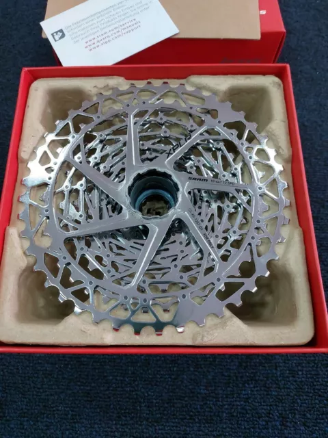 SRAM Rival AXS XPLR XG-1251 Cassette - 12 Speed - 10-44t - Silver - For XDR