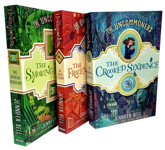 The Uncommoners Series By Jennifer Bell 3 Books Set - Ages 9-14 - Paperback