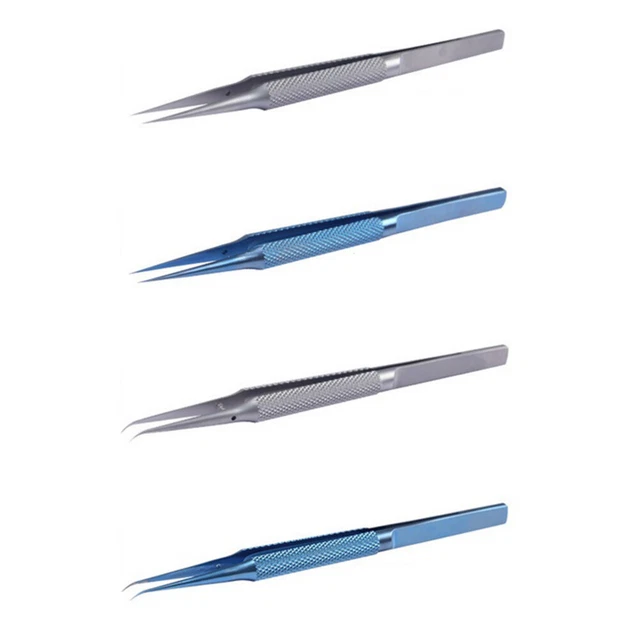 WORK ELECTRON MICROSCOPE Fly Line Fingerprint Forceps Clips Tweezers £ ...